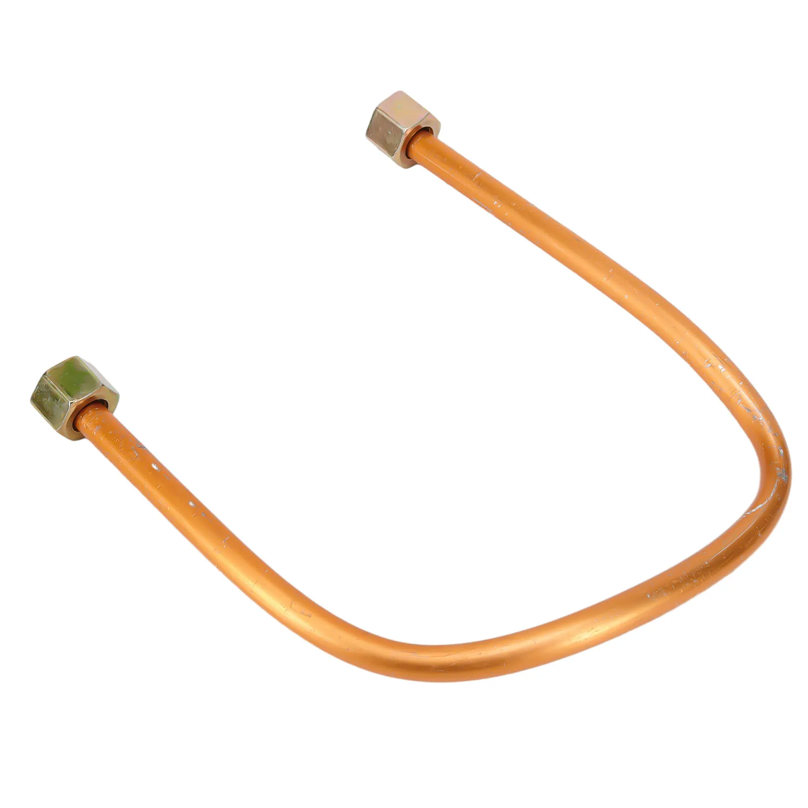 Tubo di aspirazione a 7 caratteri di ricambio per tubo del compressore d'aria nuovissimo 10 X 450 mm/0,4 \" X 17,7\"(D * L) Alluminio + Ottone