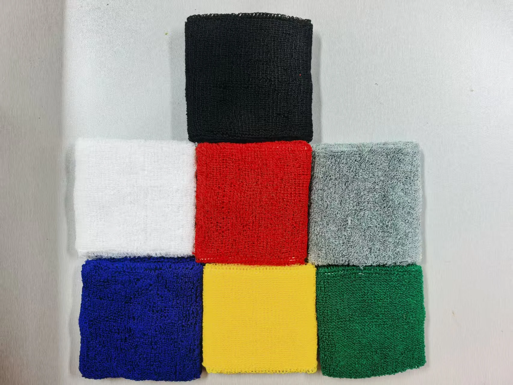 2 Pcs Towel Sports Wristbands Tennis Sweat Bands Wrist Guard For Basketball Volleyball padel Fitness Sweatbands Wrist Wrap Cuff