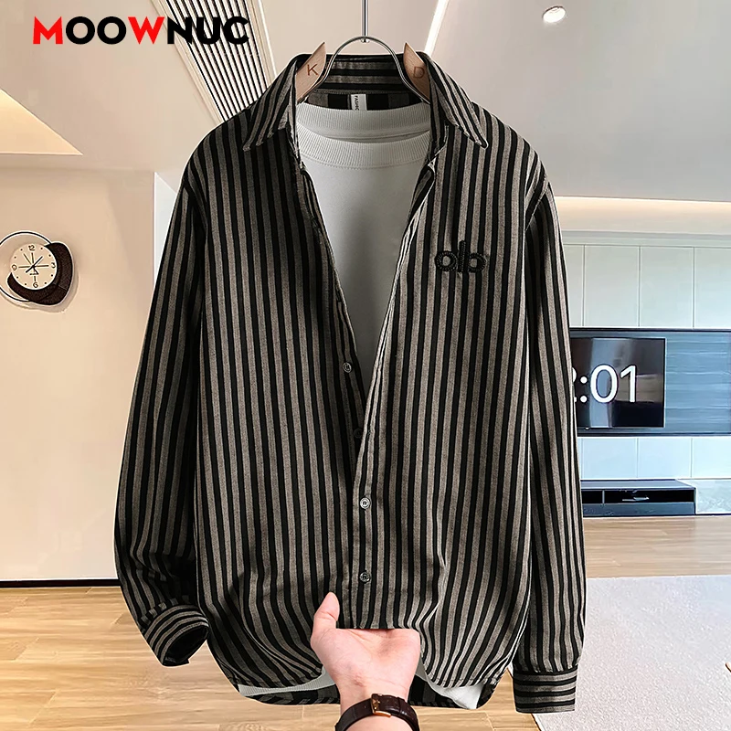 

Mens Clothing Male Casual Shirt Men's Streetwear Blouse Fashion Shirt Spring Autumn Winter Streetdress Popular Elegant Hombre