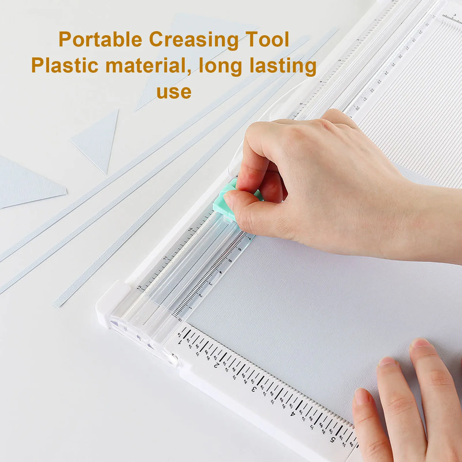 

Scoring Board and Creasing Tool Multi Purpose Scoreboard for Envelope Card Making Scrapbooking Embossing Crafts cm Inch Measurem