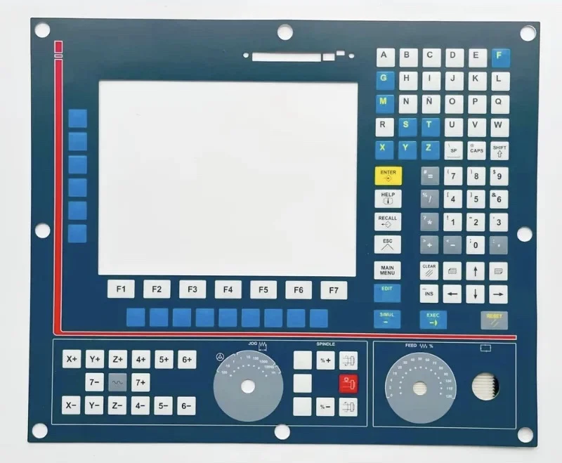 CNC 8055i/B-M-MON-K Membrane Keyboard 8055i/C-M CNC 8055i/C-M-MON-K Membrane Keypad