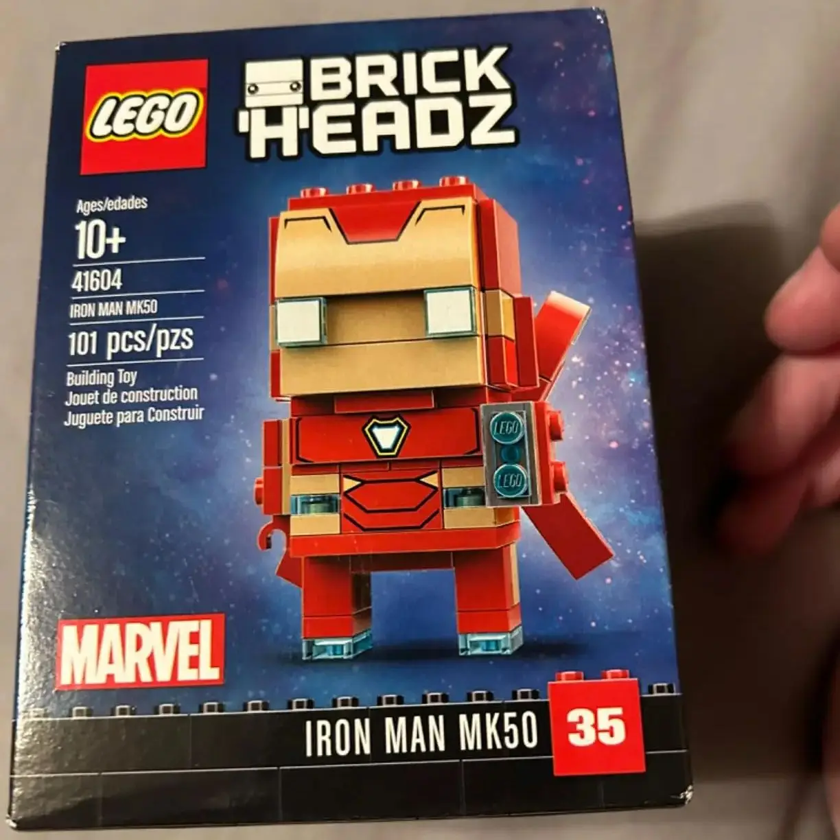 LEGO 41604 Iron Man MK50 Figures Building Toy Creative ironman