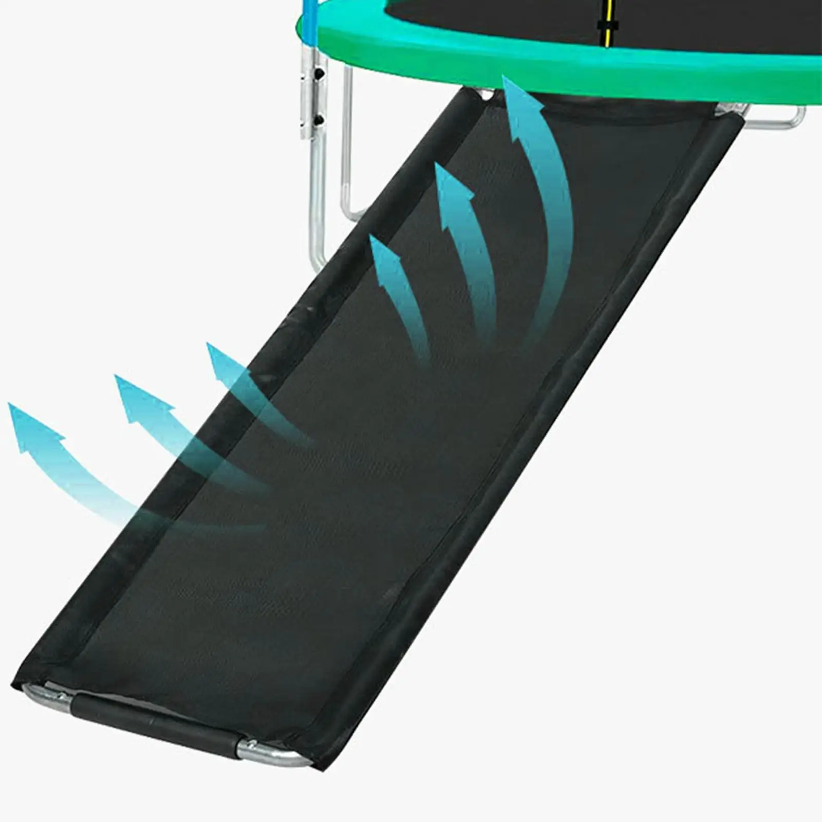 Trampoline Slide Universal Portable Easy to Assemble for Pipe Outdoor Tubing