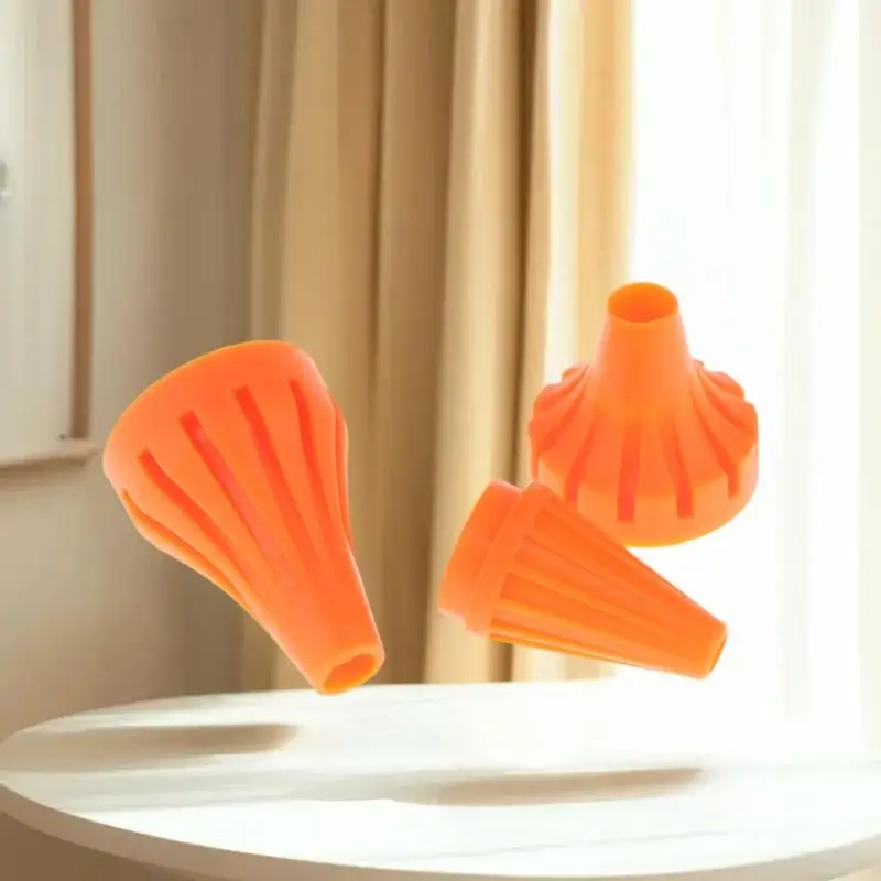 Paquete de 5 protectores térmicos de silicona para pistola de pegamento grande, utiliza barras de pegamento de 7 mm/11 mm.
