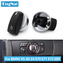 E70 E71 E72 E89 Car Headlamp Head Light Rotary Switch Knob Button For BMW X5 X6 Z4 2007-2013
