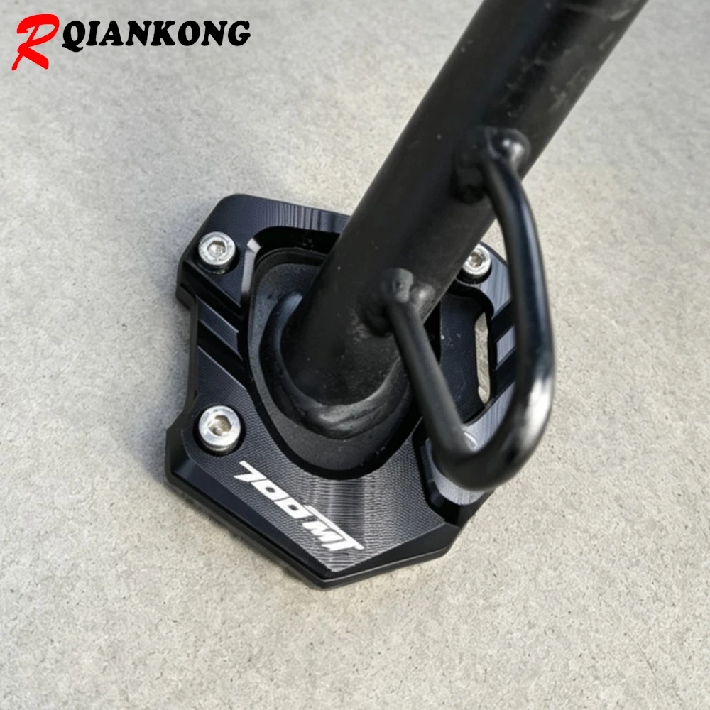 For CFMOTO CF 700MT ADV 2025 2026 2027 Kickstand Side Stand Enlarger Extension Plate Pad 700 MT 700 MT700 ADVENTURE Explore Tour
