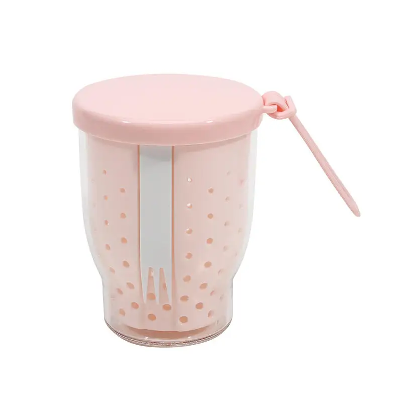 Double-layer Cup Oatmeal Storage Jar Multifunctional Sealed Salad Cup With Spoon Lid Portable Non-slip Fruit Preservation Cup