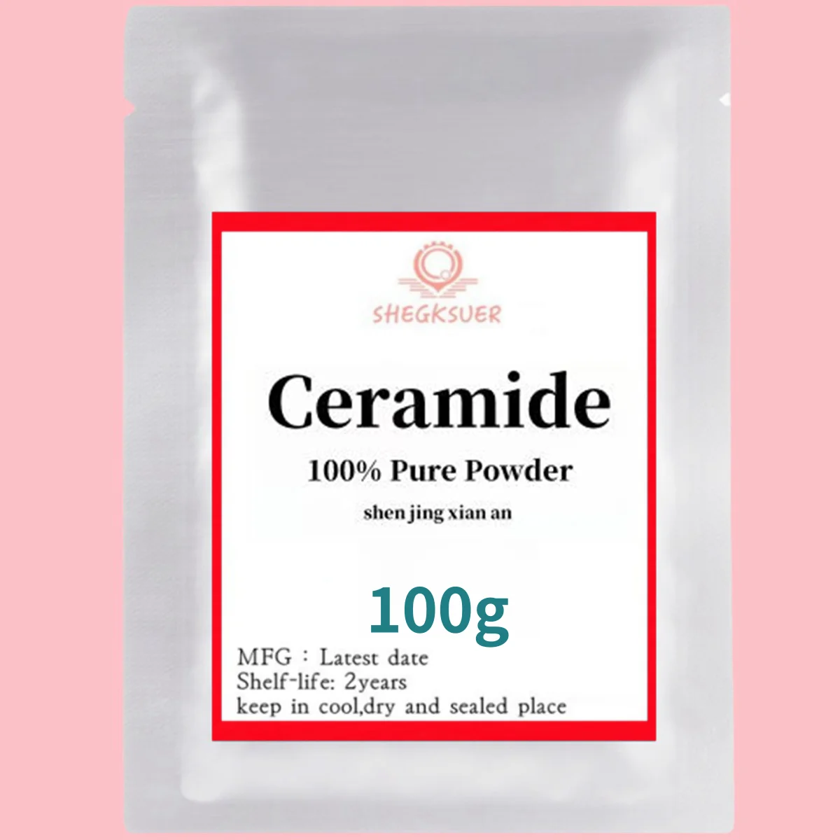 Ceramide Powder Skin Whitening Ceramide Powder,Cers,Additive-Free,Maintain Skin Barrier,Moisturize,Anti-Aging,Wrinkle Removing