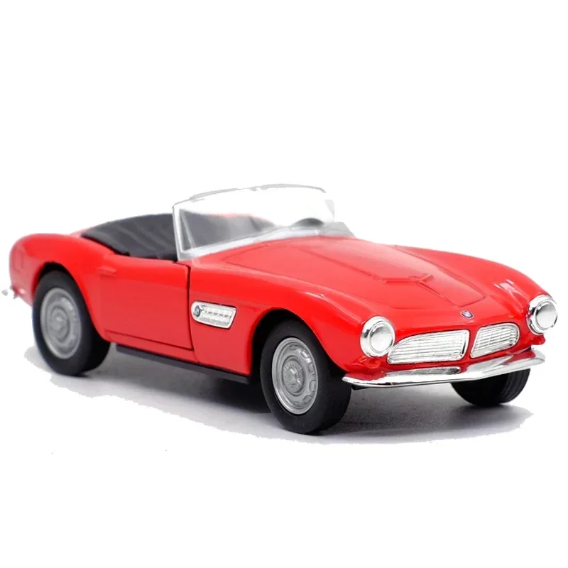 WELLY 1:36 1956 BMW 507 klassisches schmelzendes Cabrio-Spielzeugautomodell mit Simulationslegierungsautomodell, zurückziehbares Auto, Spielzeug, Geschenk B622