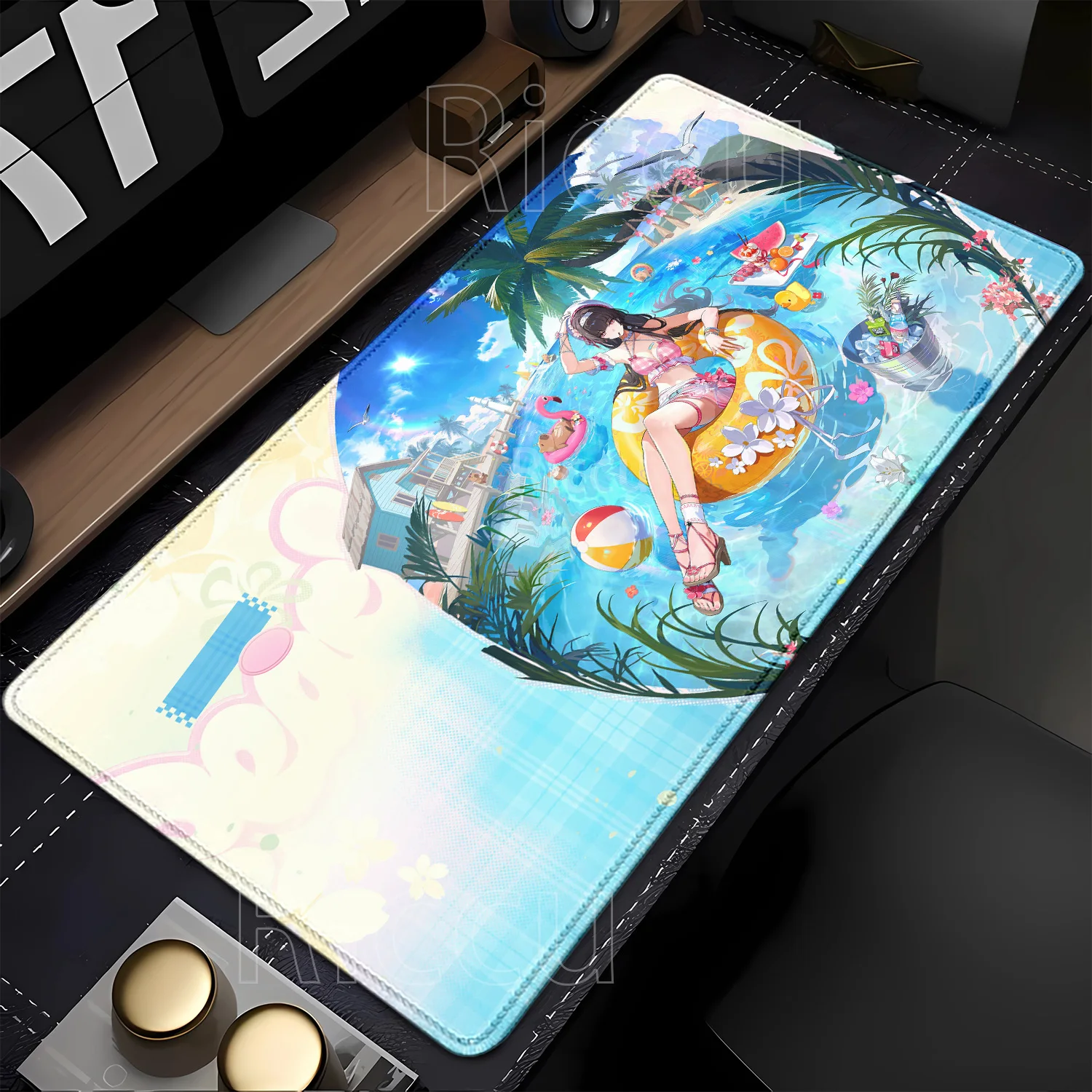 アニメセクシーガール チサ・リネ ウザリングウェーブズ マウ - Pc Gaming Girl のレビューと価格