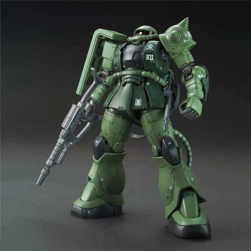 Bandai Genuine GUNDAM HG GTO 1/144 ZAKU II TYPE C-6/R6 Anime Action Figure Assembly Toys Collectible Model Decorative Toy Gifts