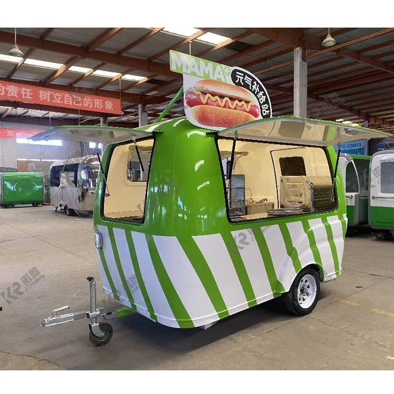 Hot Selling Coffee Food Truck Fully Equipped Restaurant Food Shop For Sale In USA Mobile Street Legal Food Trailer Concession