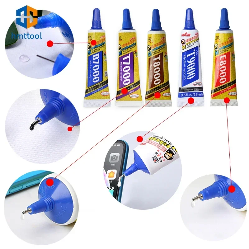 MECHANIC 50ML B7000 E8000 T7000 T9000 T8000 Liquid Adhesive For Mobile Phone LCD Display Touch Screen Repair Glue Adhesive Tools