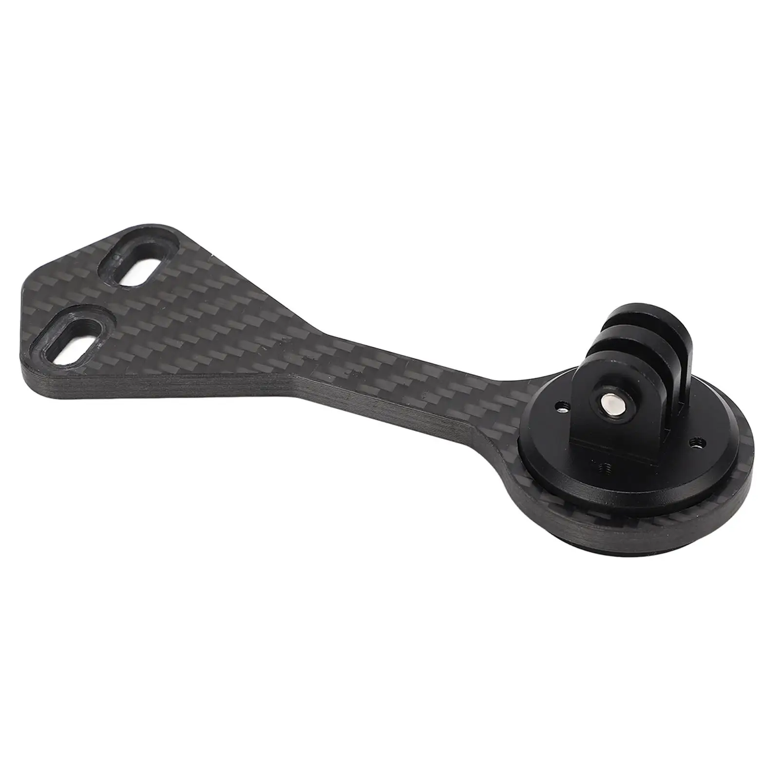 Carbon  Out Front Bike Computer Mount - Easy Install, Damage Resistant, Anti-Wear for replacement