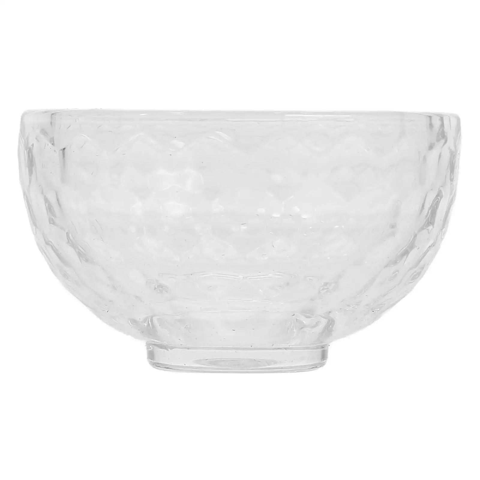 

Mini Glass Bowl Elegant Transparent Crystal Bowl Versatile Serving Dish Family Size Dinner Bowl Fruit Snack Dessert