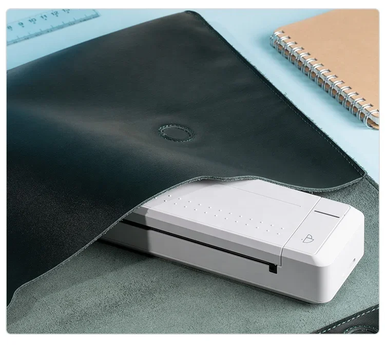 Mini Wireless Mobile Connection Pocket Letter Picture Thermal Transfer Ribbon Printer with 2000mAh inkless