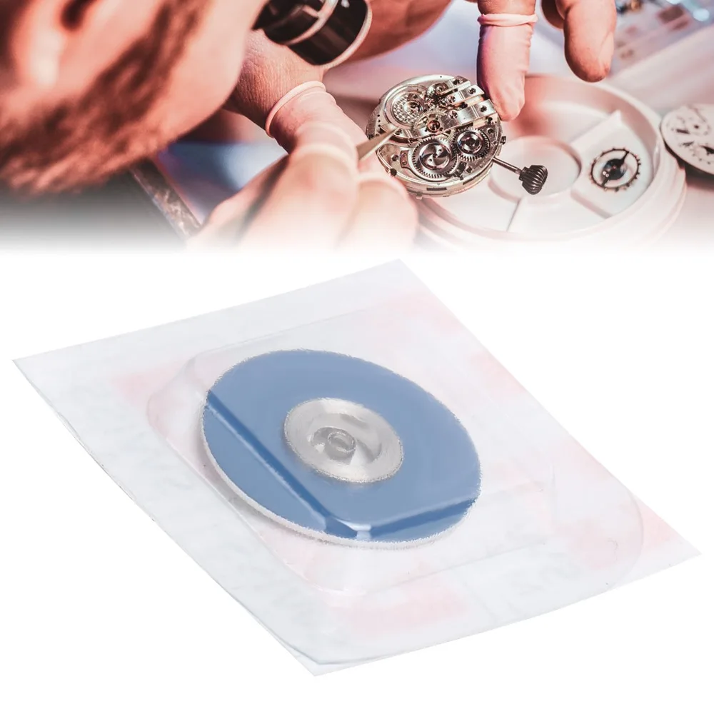 Alloy Mechanical Watch Mainspring Blue Small Size Watch Movement Replacement Part for For 3135 movement mainspring