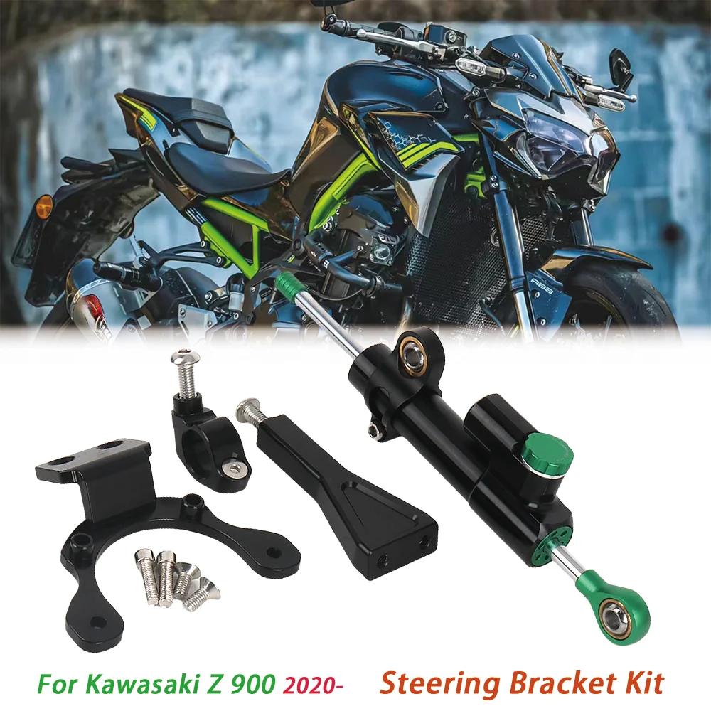 

Z900 2023 New Motorcycle Steering Damper Stabilizer Bracket Shock protectors For Kawasaki Z900 z 900 2020-2024