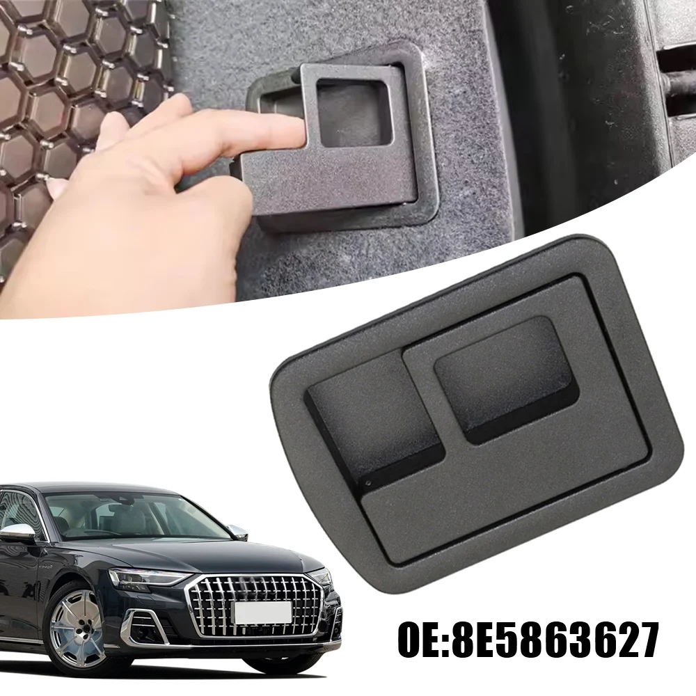 

1pc Car Rear Luggage Carpet Switch Latch Trunk Liner Handle Cover for Audi A3 S3 A4 B6 B7 B8 S4 A5 S5 A6 C6 C7 A8 for VW Phaeton
