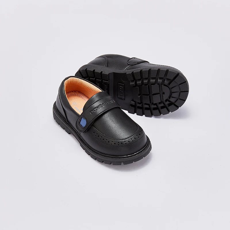 Dave Bella New Girls Leather Shoes Casual Girl Autumn Kids Black Shoes Children's Toddler Princess Shoes DB3236591