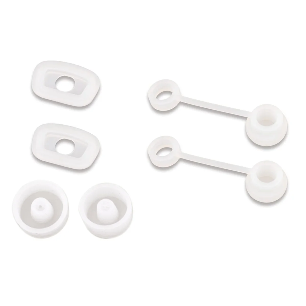 T35C 6PCS Silicone Spill Proof Stopper for 1.0 40/30/20 Oz, Leakproof Silicone Seal Kit for Spill Stopper