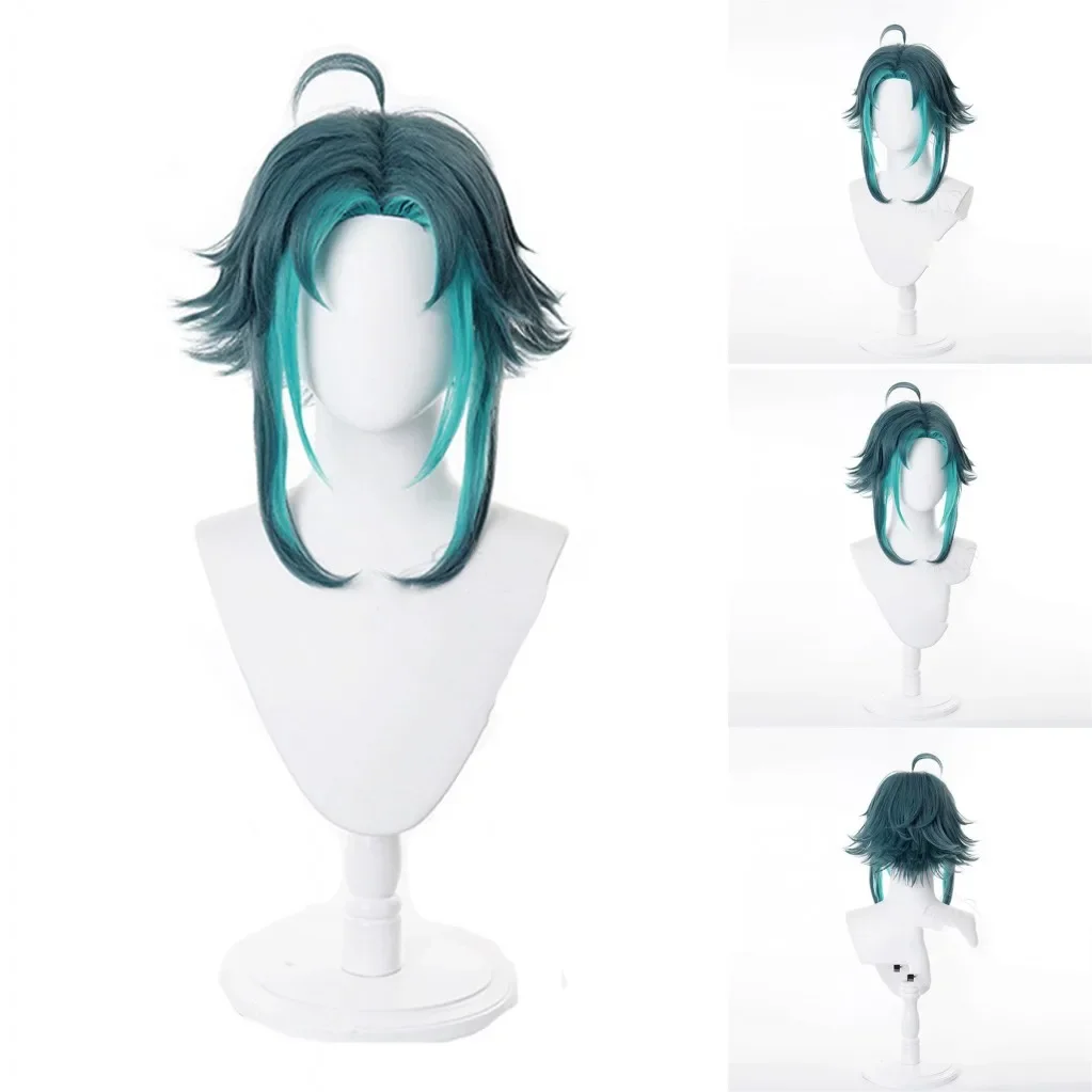 18Style Anime Deku Danganronpa V3:Killing Harmony Ouma Kokichi Wig Komaeda Nagito Synthetic Hair Halloween Cosplay Party Wigs