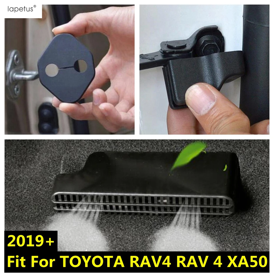 

Door Lock Buckle Limit Stopper Seat Under Air AC Vent Outlet Cover For TOYOTA RAV4 RAV 4 XA50 2019 - 2024 Interior Accessories