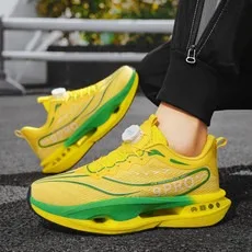 

best-selling soft-soled rotating buckle Parent-child couple running shoes of autumn running shoes mens sneakers sneakers women