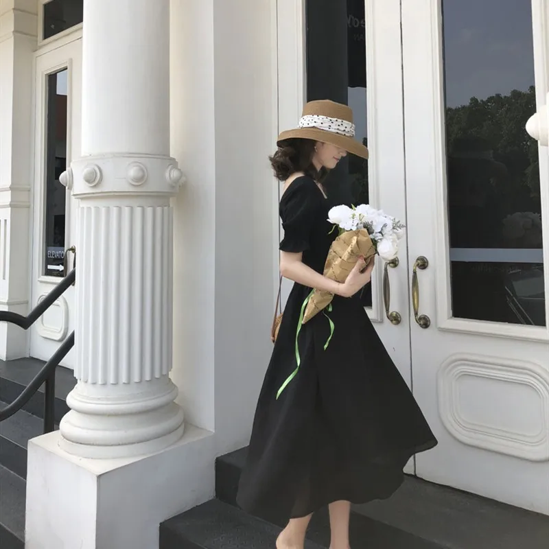 Vestido Doce de Fada Amarelo Claro Romântico com Cintura Ajustada Estilo Floresta Vestido de Verão Nova Chegada Roupas Fenas