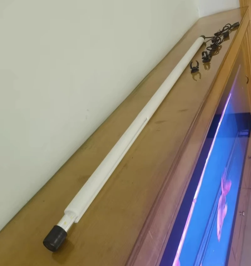 Aquarium LED Light Bar Multi Color Fish Tank Light 36/48 Inch Submersible LED Aquatic Grow Lamp Enhance Fish Hair Color Reef LED