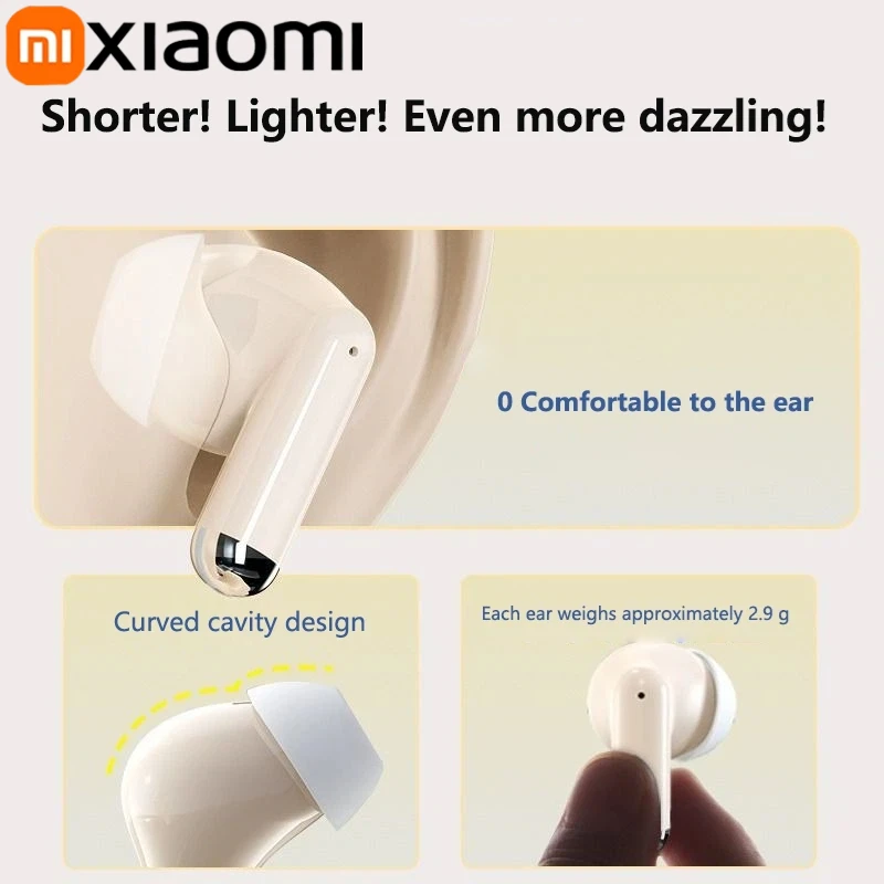 Xiaomi Bluetooth draadloze headset Strak ontwerp Superieure geluidskwaliteit Lange batterijduur Comfortabele pasvorm voor de hele dag luisteren