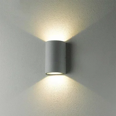 Waterproof Outdoor Wall Lamp 2*6W LED Source Up And Down Lighting Modern Minimalist Indoor Outdoor Porch Garden Light