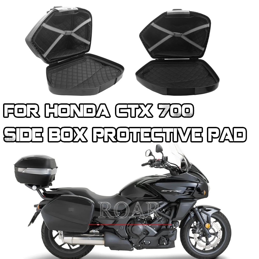 Protector de Caja Lateral para Motocicleta, Almohadilla Protectora Antiarañazos, Accesorios de Modificación para HONDA CTX700 CTX 700