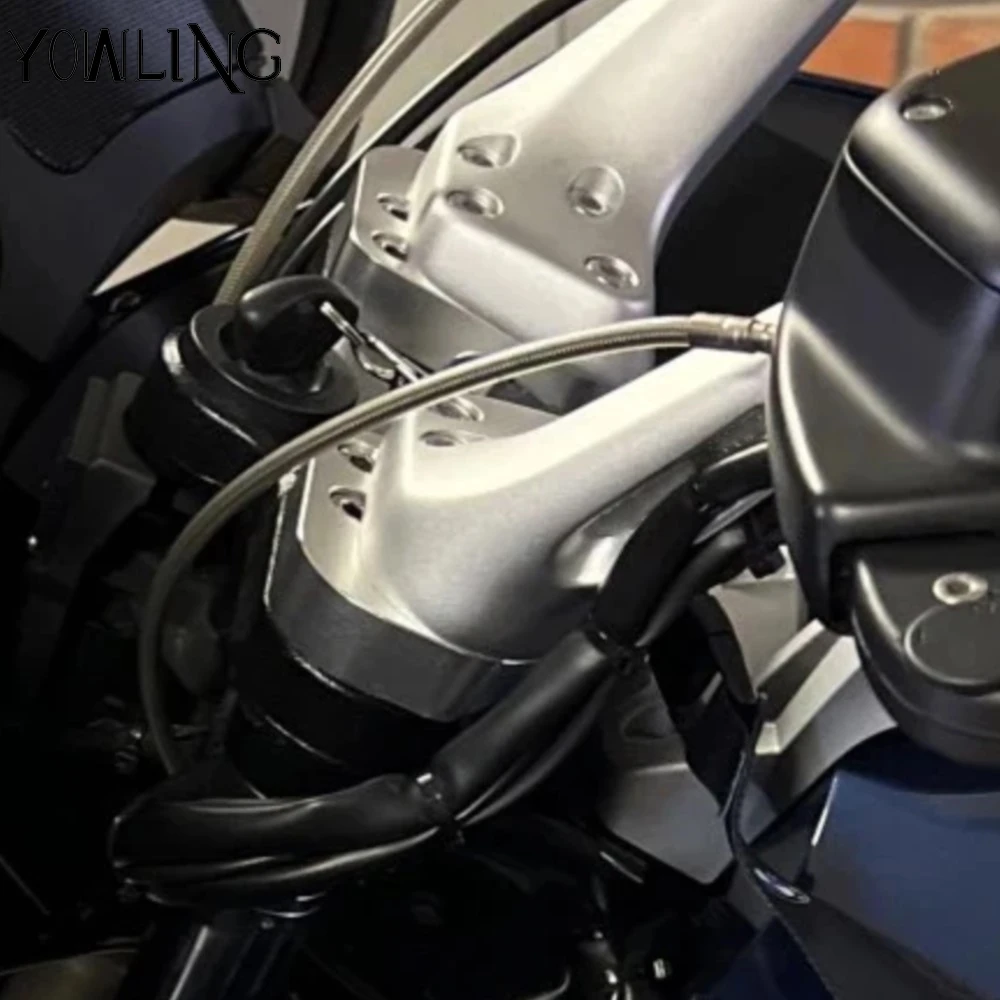 18mm For BMW R1200RT R1150RT R1100RT R1100R R1150R Handlebar Riser Handle Bar Extender Mount Clamp Adapter R1100 1150 1200 RT