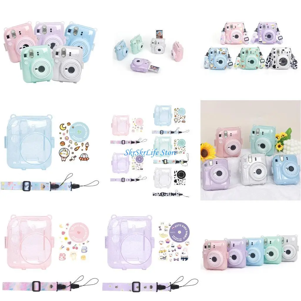 

E65E Hard PC Cover Camera Case for Mini12 Camera Protective Cover Film Pocket