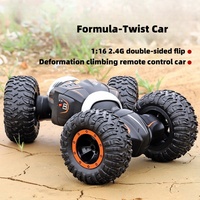 Stunt Flip Remote Control Cars High Speed Double-Sided Rolling Driving Climbing Off-Road Toy Deformation Remote Control Car