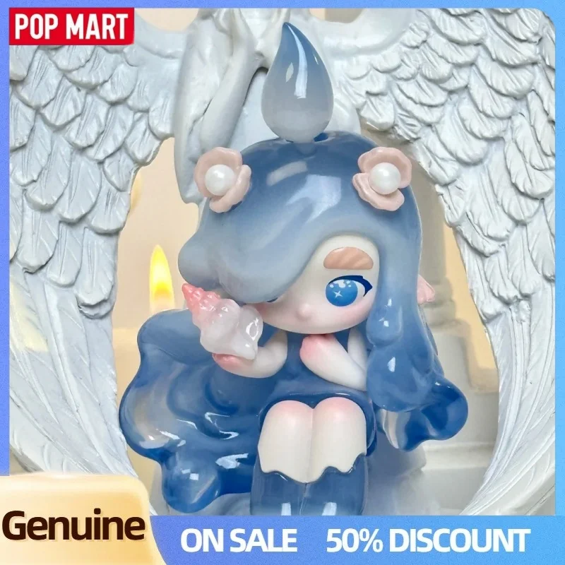 حقيقية Popmart تشاكا ضوء العفريت سلسلة صندوق أعمى الشكل لطيف بولي كلوريد الفينيل لعبة دمية صندوق غامض اليدوية زخرفة هدايا عيد ميلاد الاطفال #6