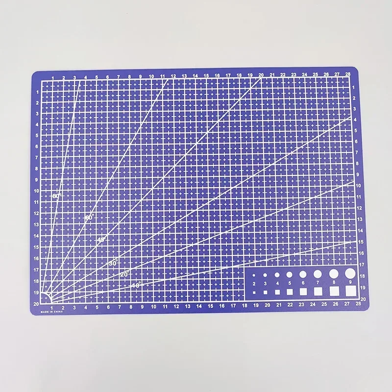 PVC30*22cm A4 Grid Lines Self Healing Cutting Mat Craft Card Fabric Leather Paper Board DIY Tools Woodworking Mats Handmade Mats