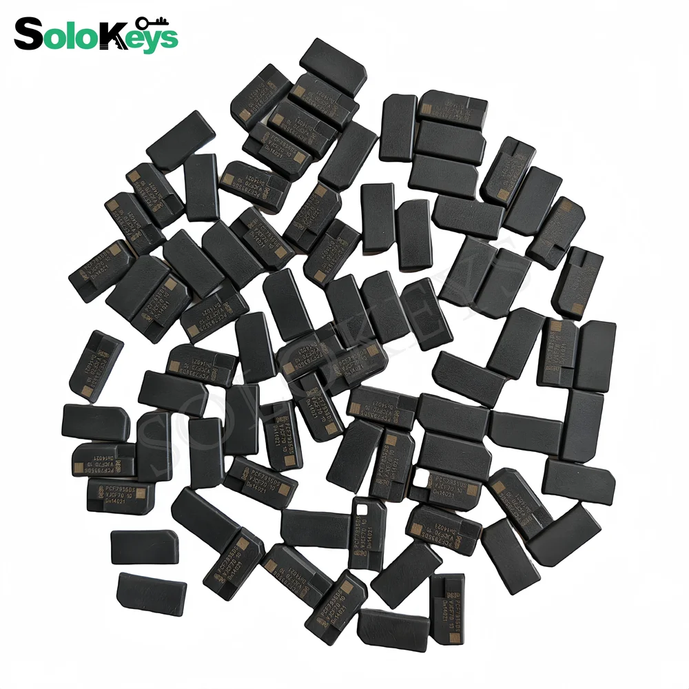 SOLOKEYS New Original NXP ID44 PCF7935DS Chip Transponder Ceramic Chip For BMW Fiat Ford Renault VW Car Keys