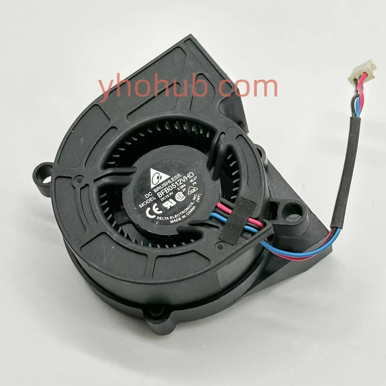 Delta Electronics BFB0512VHD 8L07 Server Projector Cooling Fan DC 12V 0.28A 50x50x20mm 3-Wire