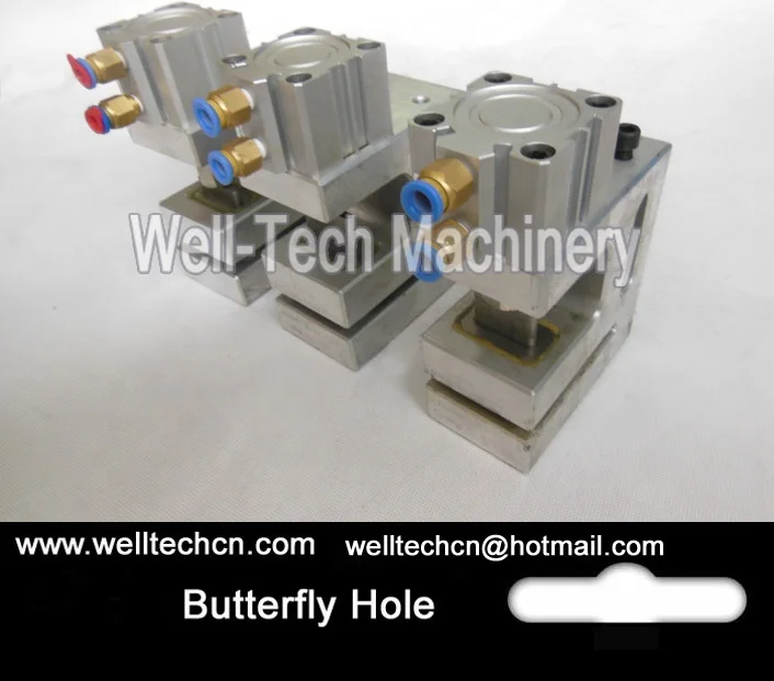 Pneumatic Hang Hook Hole Puncher for Plastic Bag Pneumatic Punching Machine for Hang Hook Hole