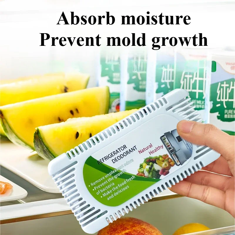 Refrigerator Air Purifier Bamboo Charcoal Activated Carbon Box Odour Absorber Closet Deodorant Freezer Deodorizer