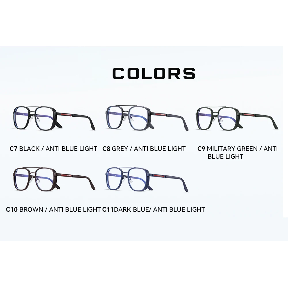 KDEAM Legend Design okulary blokujące niebieskie światło okulary komputerowe bez recepty ochrona oczu okulary zawodowe KD337 — zdjęcie 3