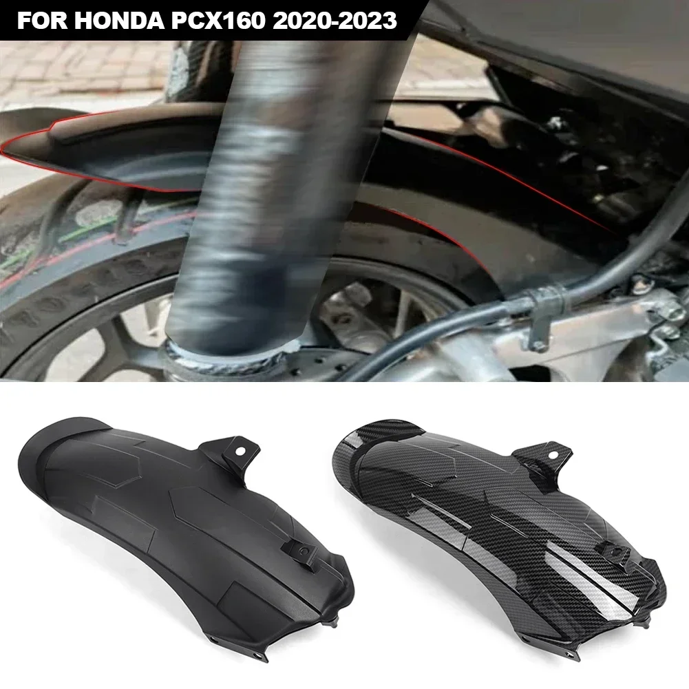 Motorcycle Extension Mudguard Electric Motorcycle Rear Fender Splash Pad Protect Cover Accessories For Honda PCX160 2020-2023