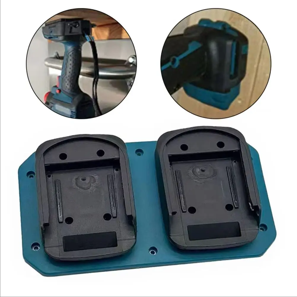 

Storage Rack Electric Tool Storage Rack For Fixing Brackets For 18V Electric Drills Wall Mounted Battery Holder