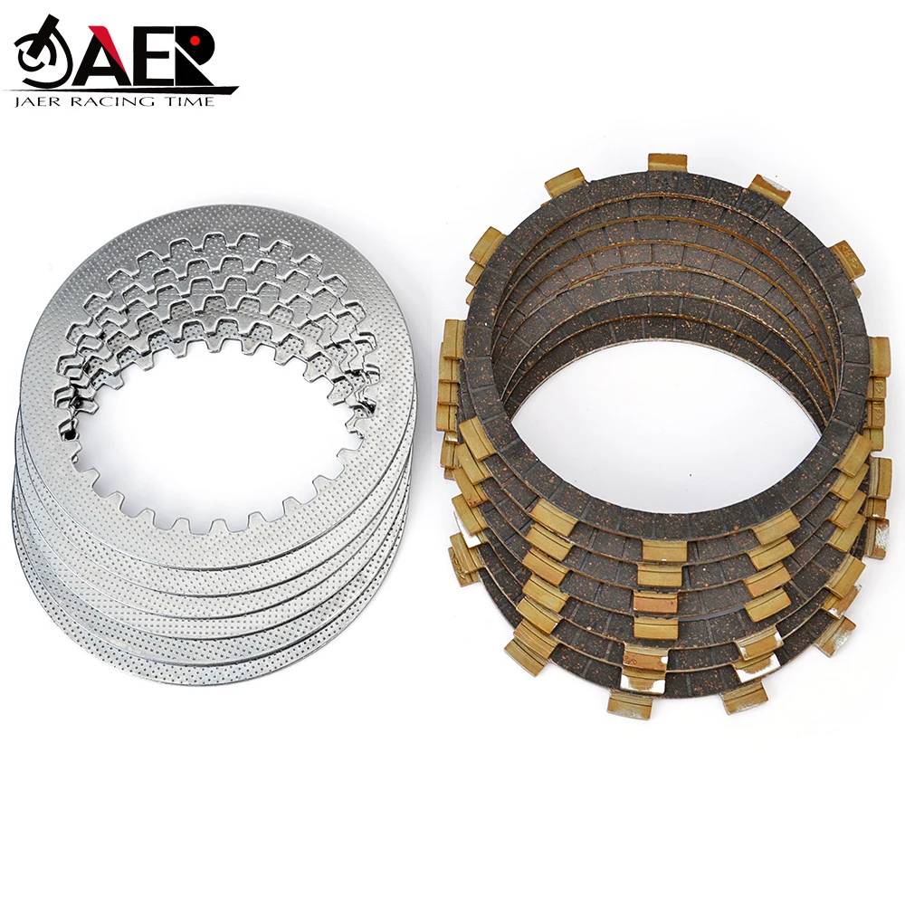 3J2-16324-00 Clutch Friction Disk Plates Kit for Yamaha 5Y1-16331-01 4H7-16325-00 168-16325-00 YFM400 YFM40S Big Bear 400 2WD