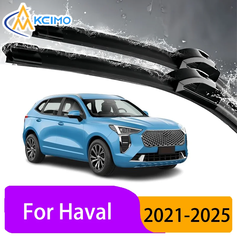 

For Haval Jolion 2021-2025 2002 2023 2024 Durable Slient Front Wiper Blades Car Windscreen Windshield Window Wiper Accessories