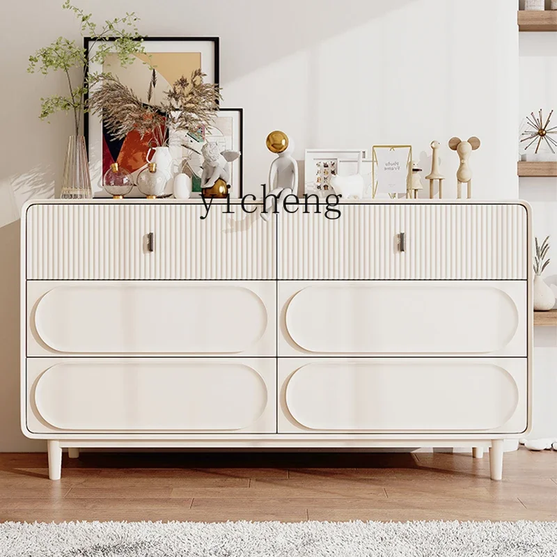 ZZf Locker Internet Celebrity Storage Five Chest of Six Drawers Cabinet Complete Drawer Living Room Sideboard Cabinet