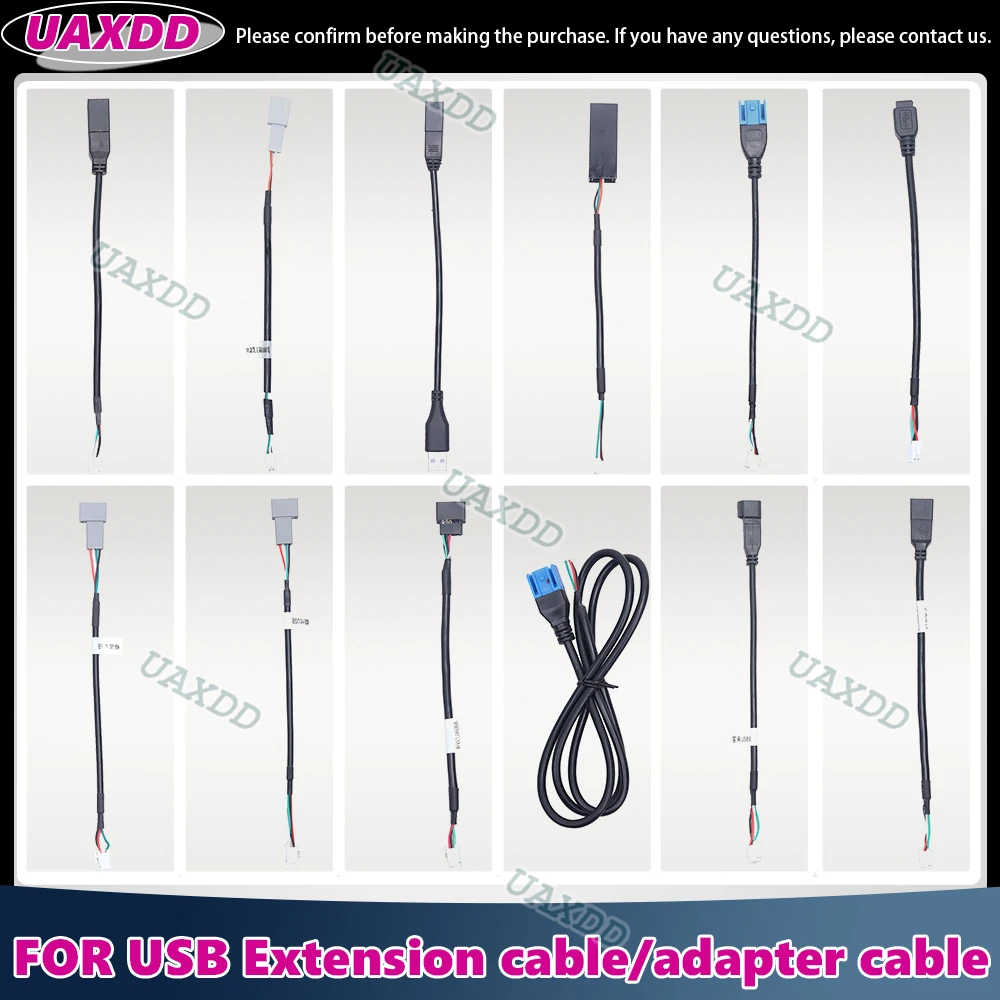 Original Auto-USB-Kabel für Honda City, Toyota Camry, Prado, NISSAN X-TRAIL, KX3, BAOJUN 560, VW, Changan CS15, Fox, Peugeot – Elektrisches Kabel