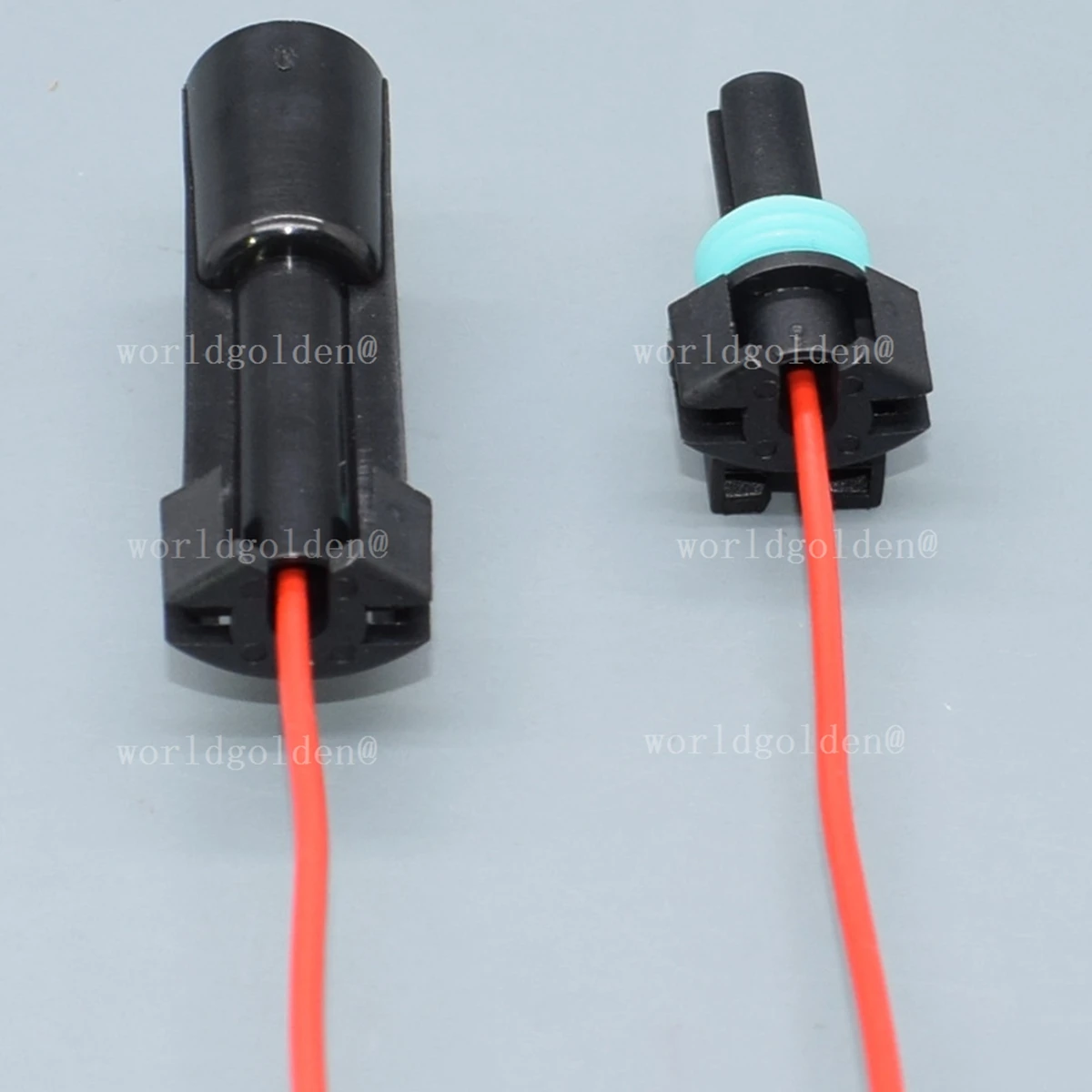 

1Pin 2.8mm 12065172 12065171 Waterproof Automotive Connector Plug for Oil Pressure Induction & Blower Fan Wiring Repair